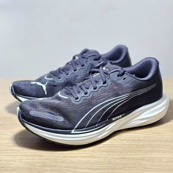 Puma Deviate Nitro 2 Elite Men's Running Shoes Black White 11 PWRPLATE New SE - Picture 8 of 16